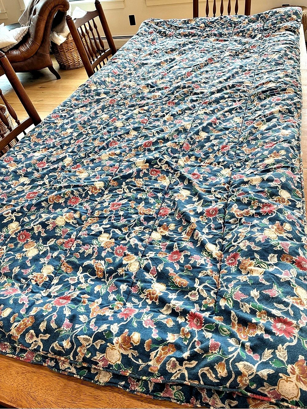 Vintage Ralph Lauren Jardin Blue